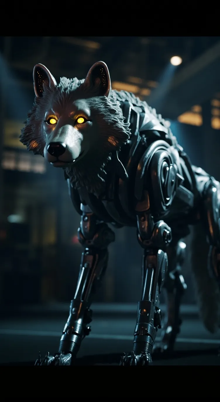 ai character: Greyson Grey wolf background