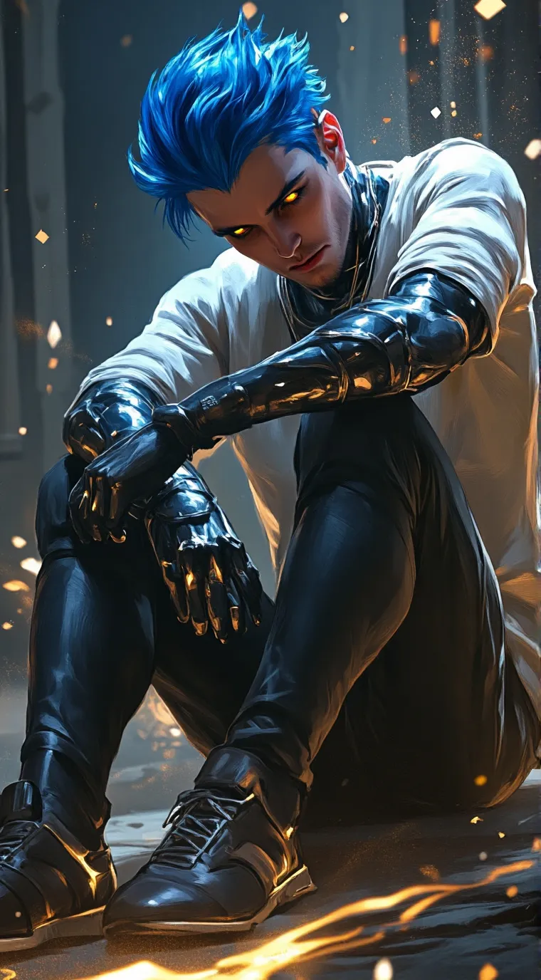 ai character: Crypto background