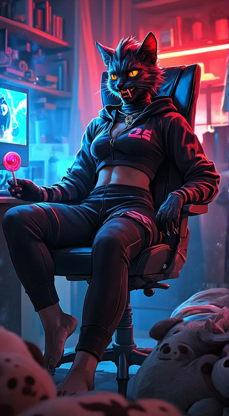 ai character: Violet Rose background