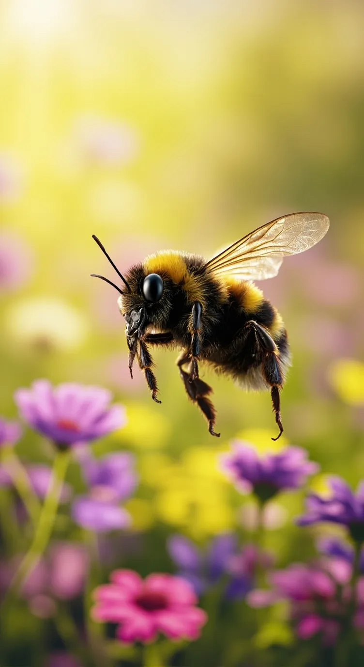 ai character: bee background