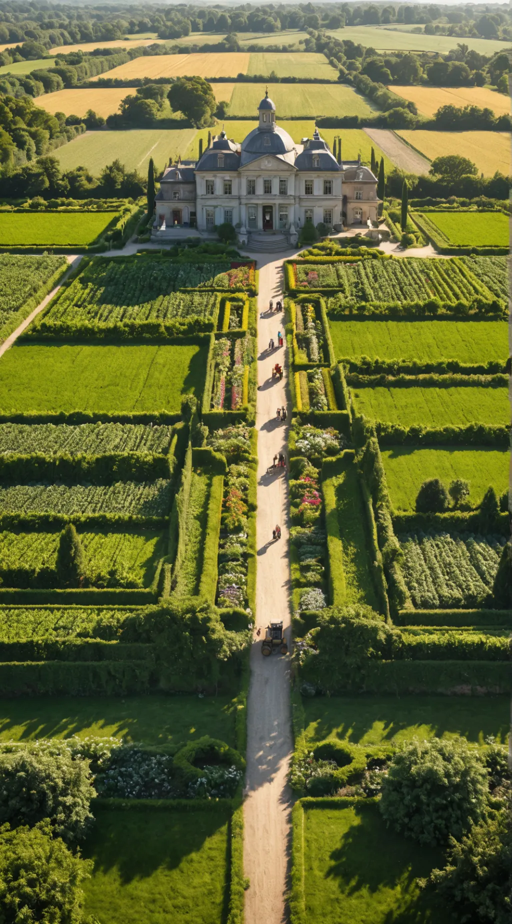 ai character: Rich family west background