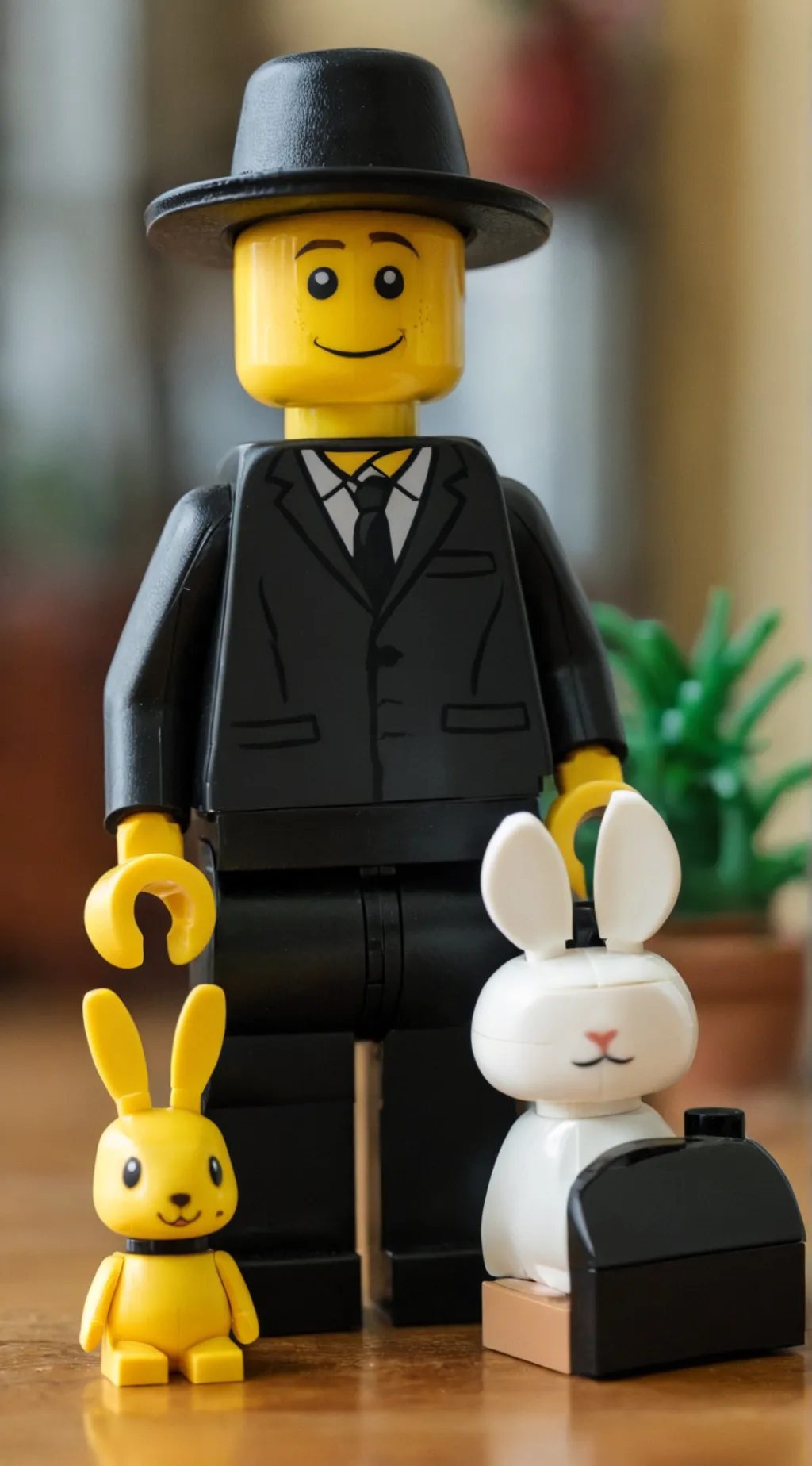 ai character: Forsaken x lego background