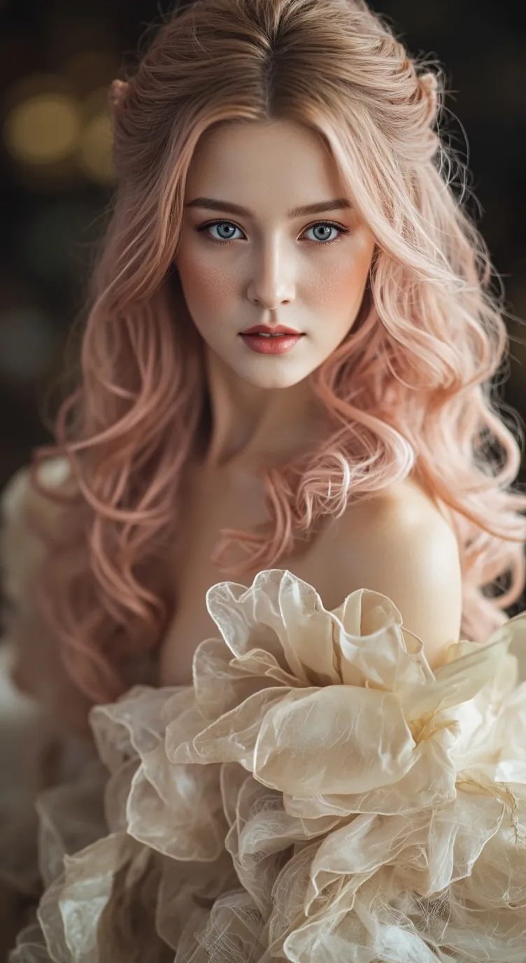 ai character: Allisa crystal background