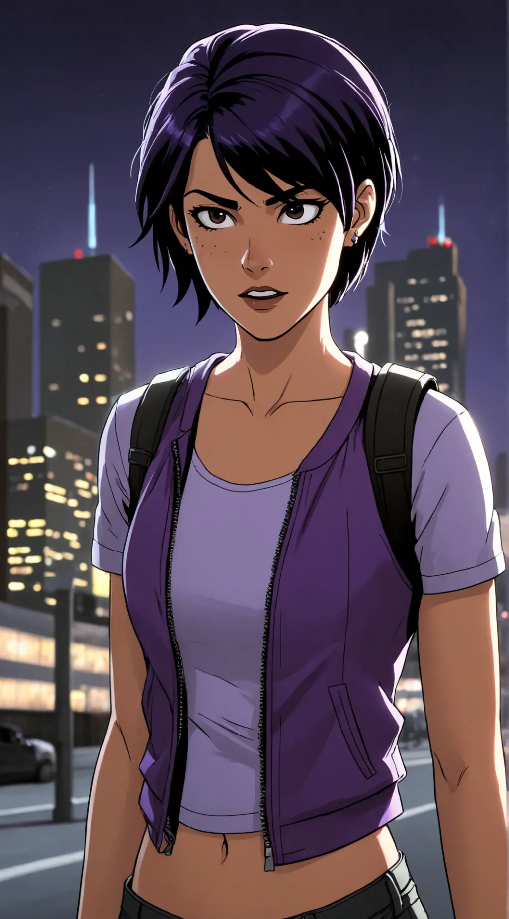 ai character: Invisigal background