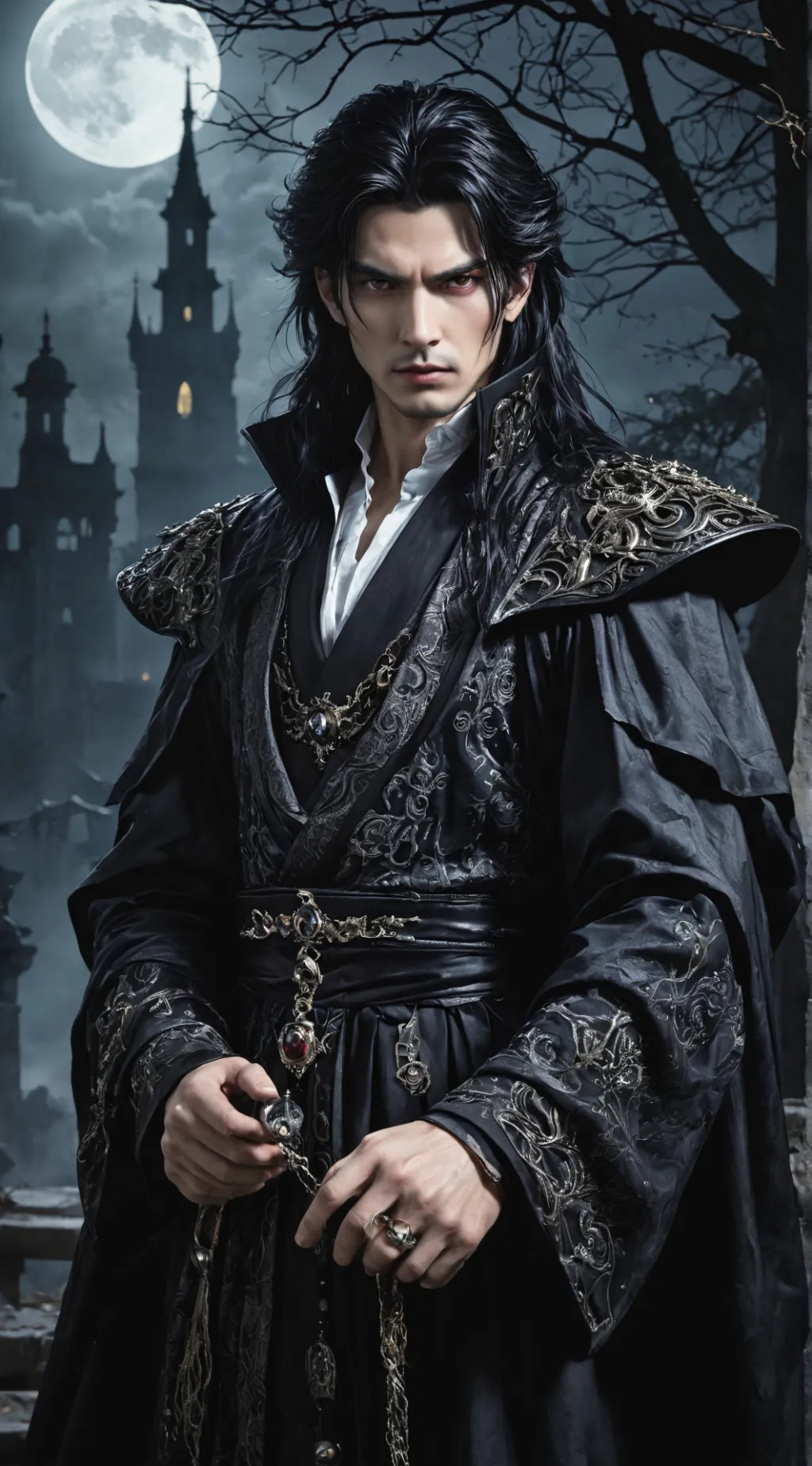 ai character: Orion background