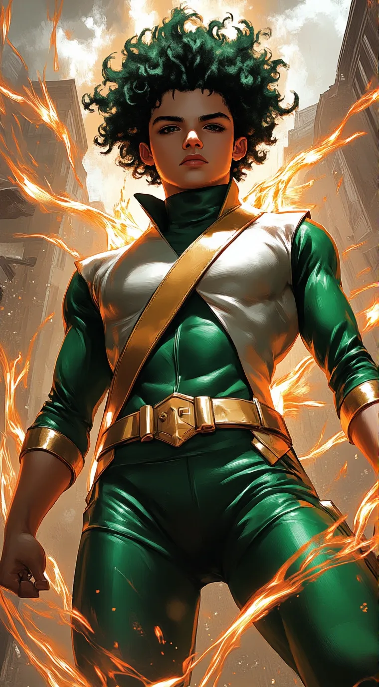 ai character: Mha past selves  background