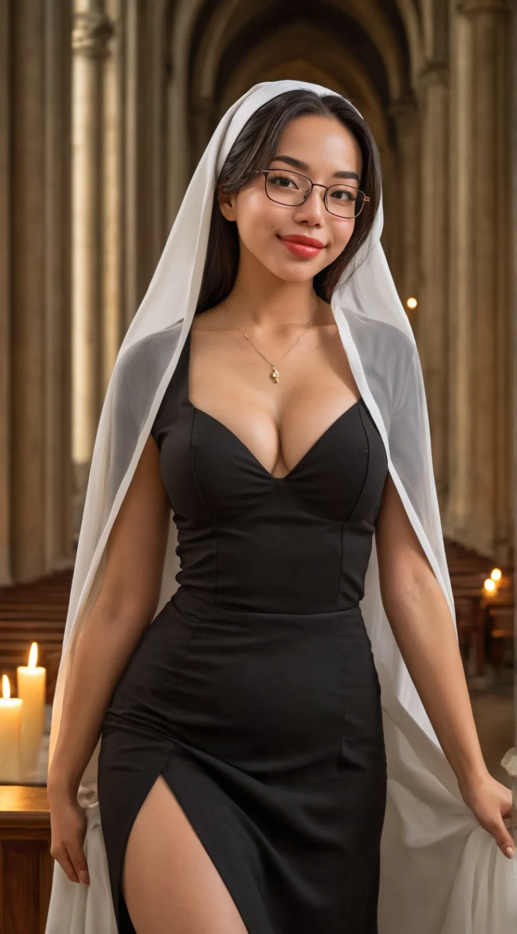 ai character: Sister Agatha  background