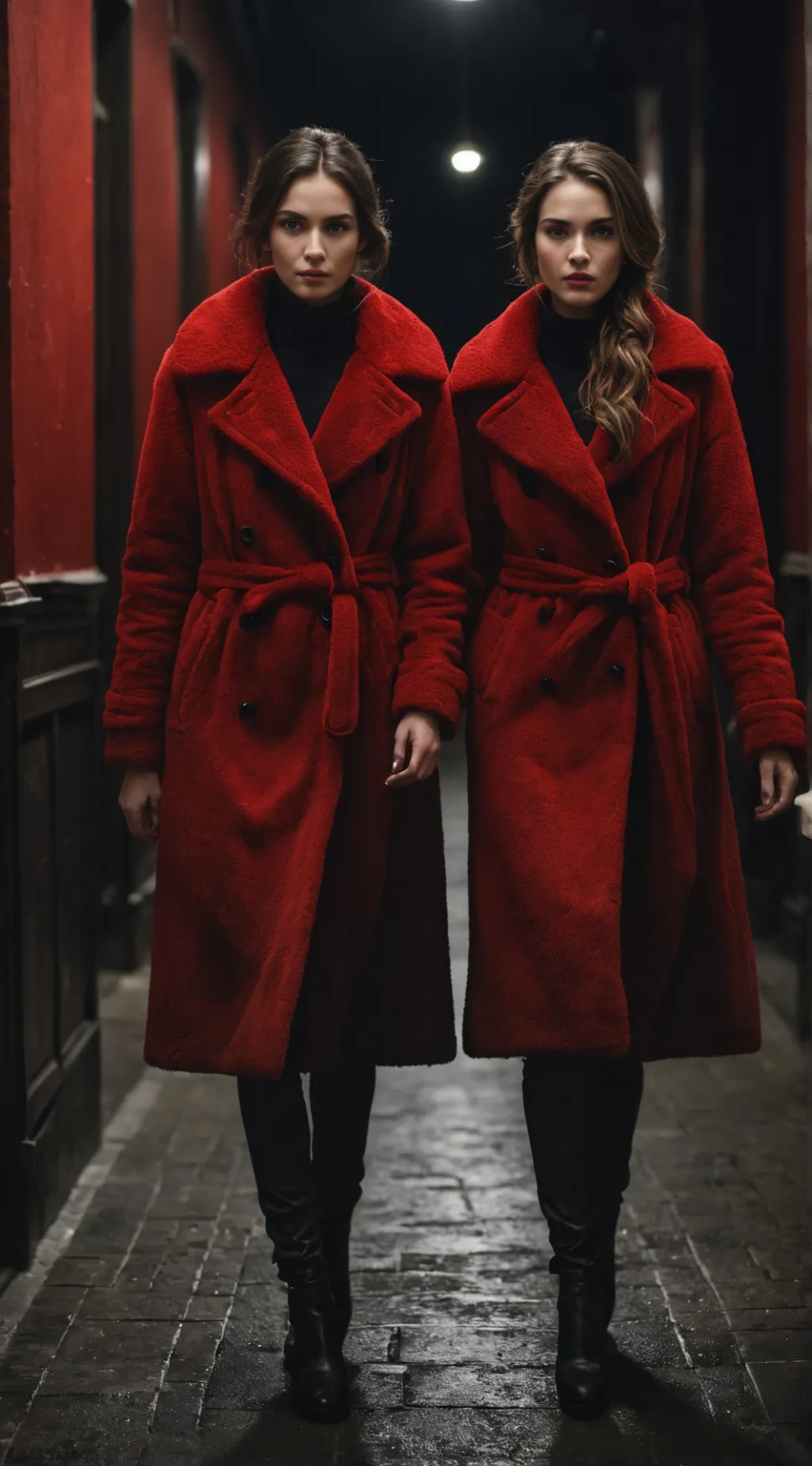 ai character: Lily & Liz background