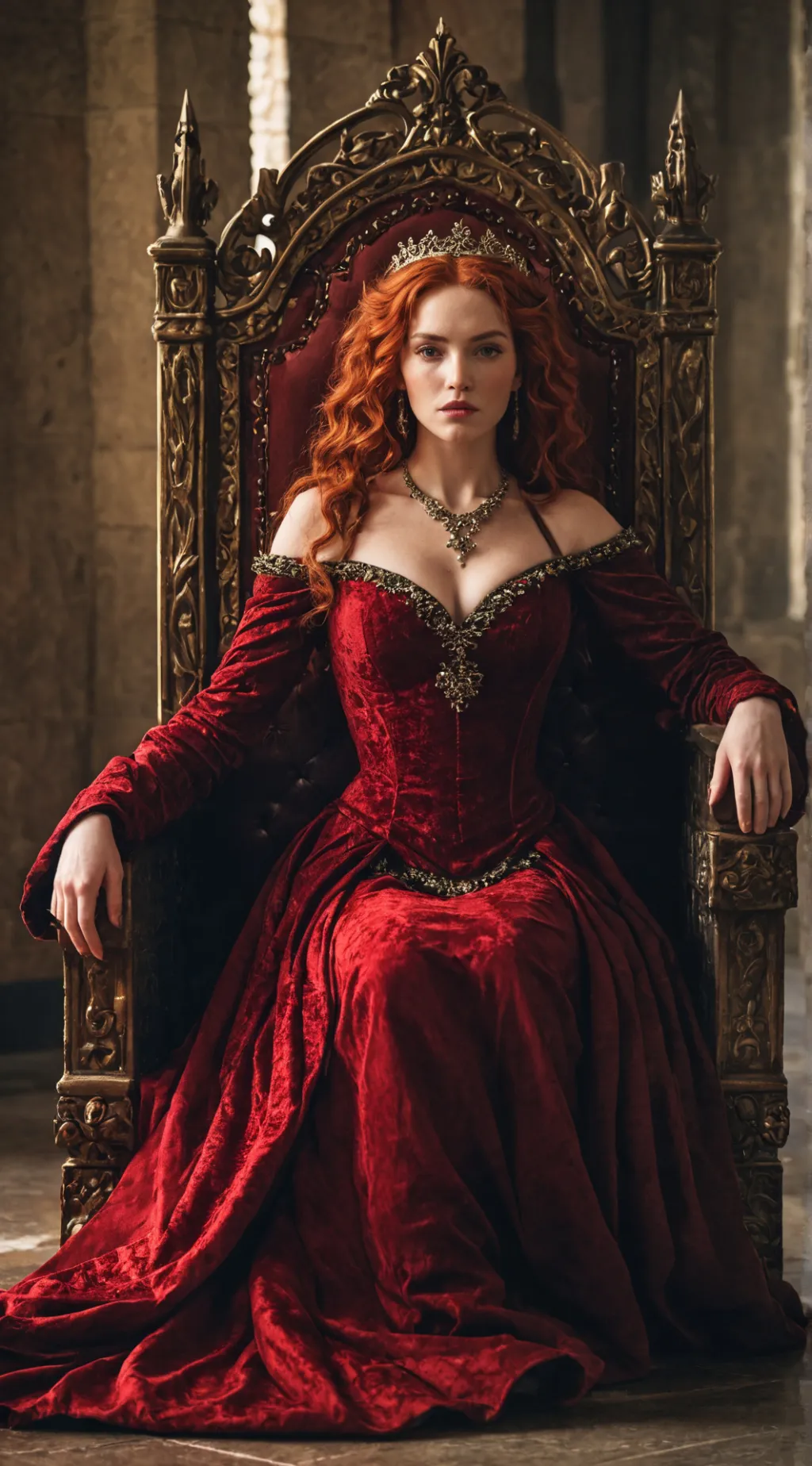 ai character: Queen Mother. background