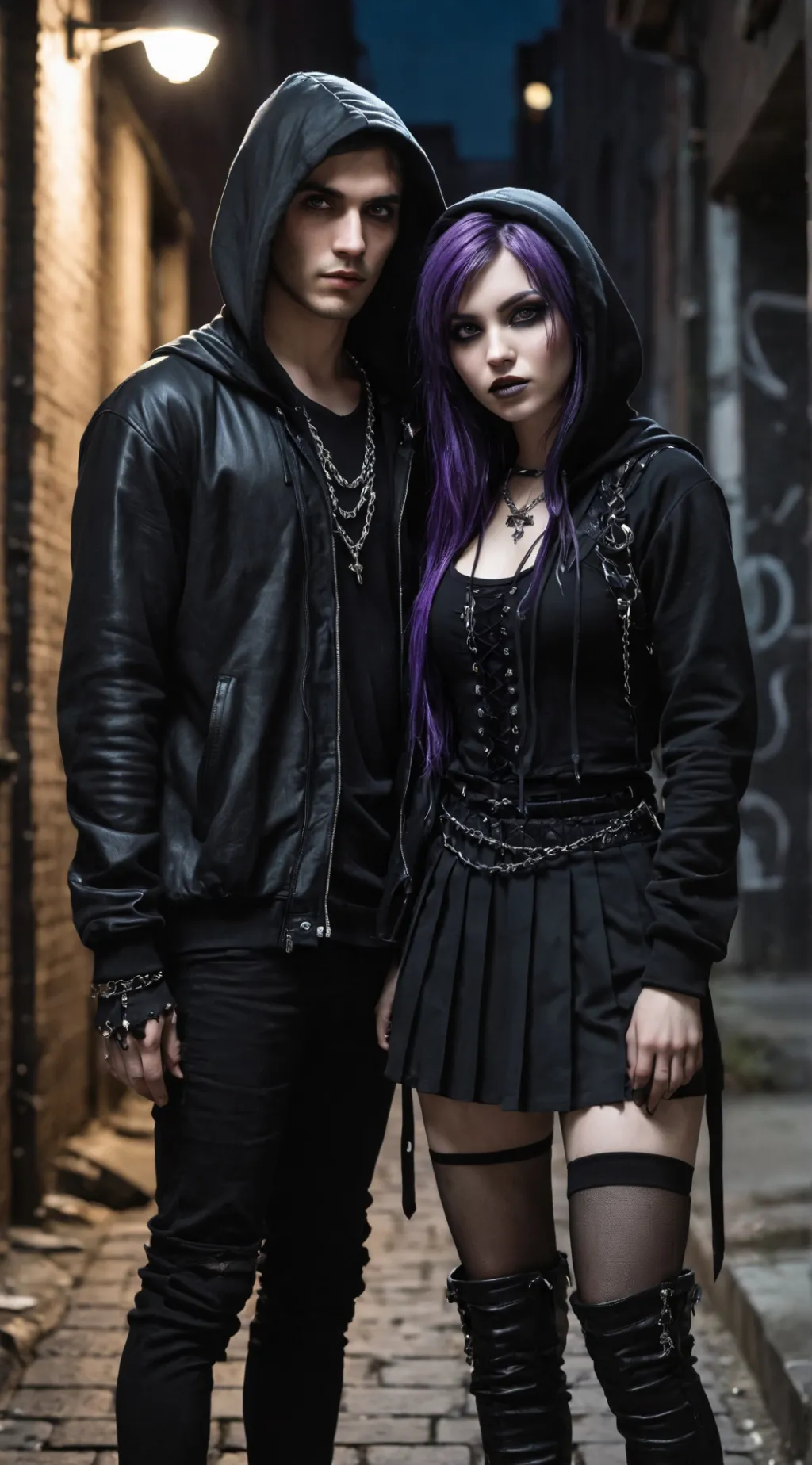 ai character: Joan & milly background