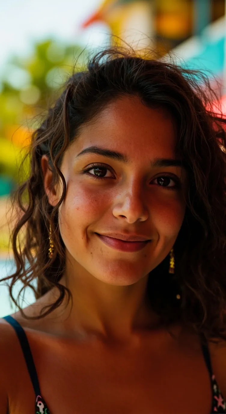 ai character: Fernanda Barbosa  background