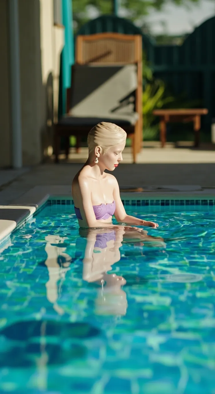 ai character: Stray Kids Pool pa background