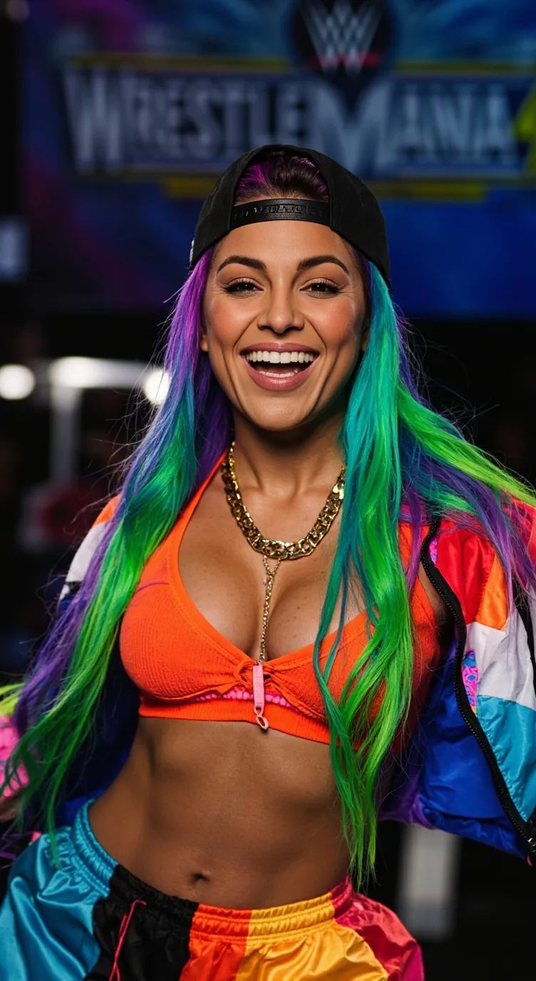 ai character: Rhythm Riot background