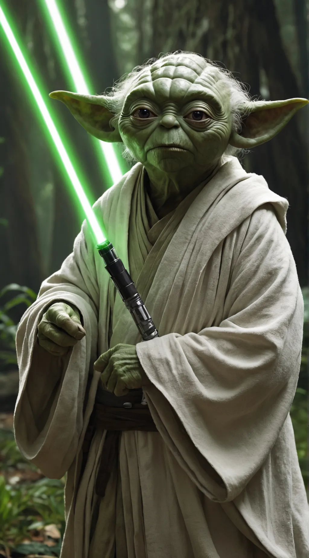 ai character: Yoda background