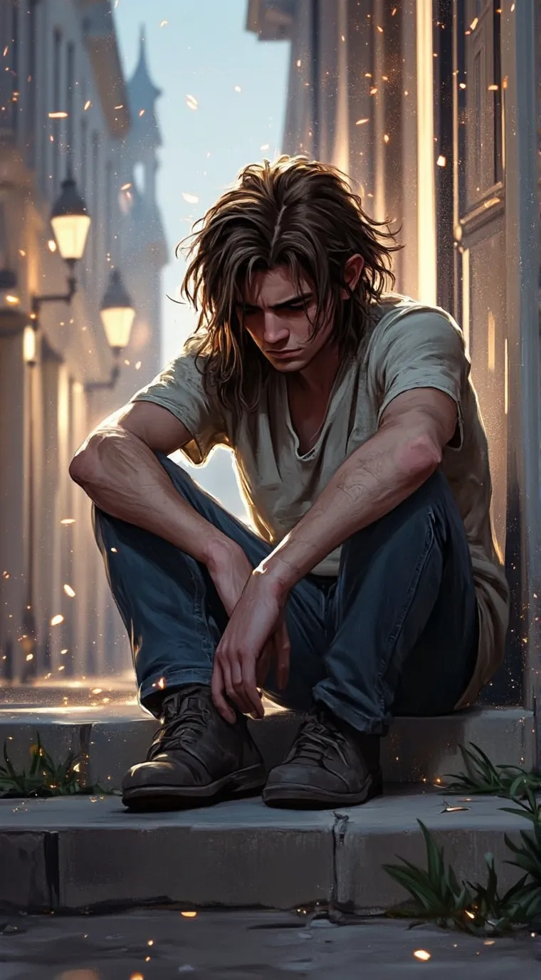 ai character: 🖤 Léon 🖤 background