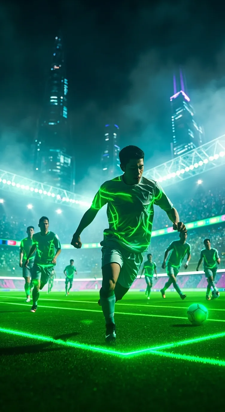 ai character: Football 26 background