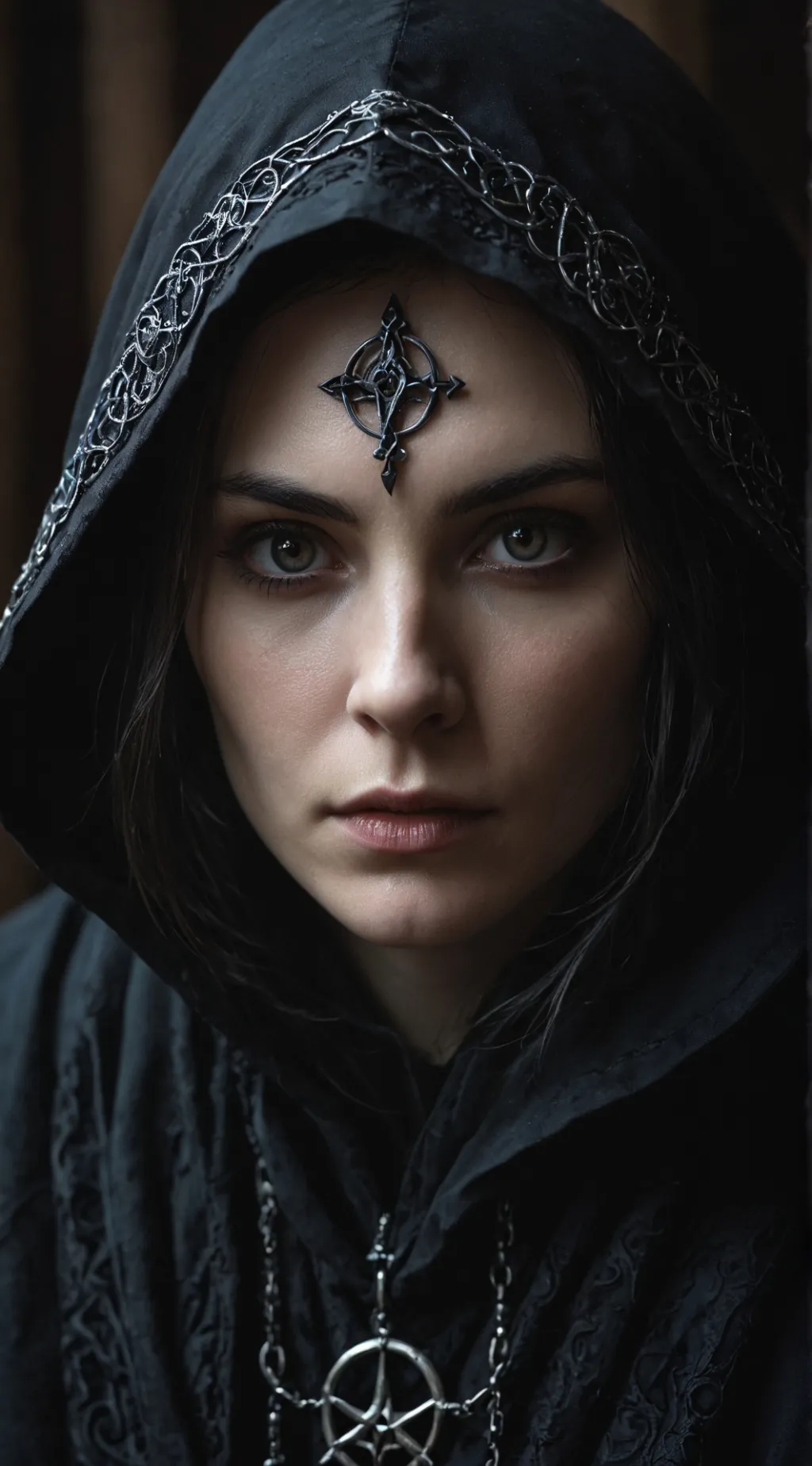 ai character: The Dark One background