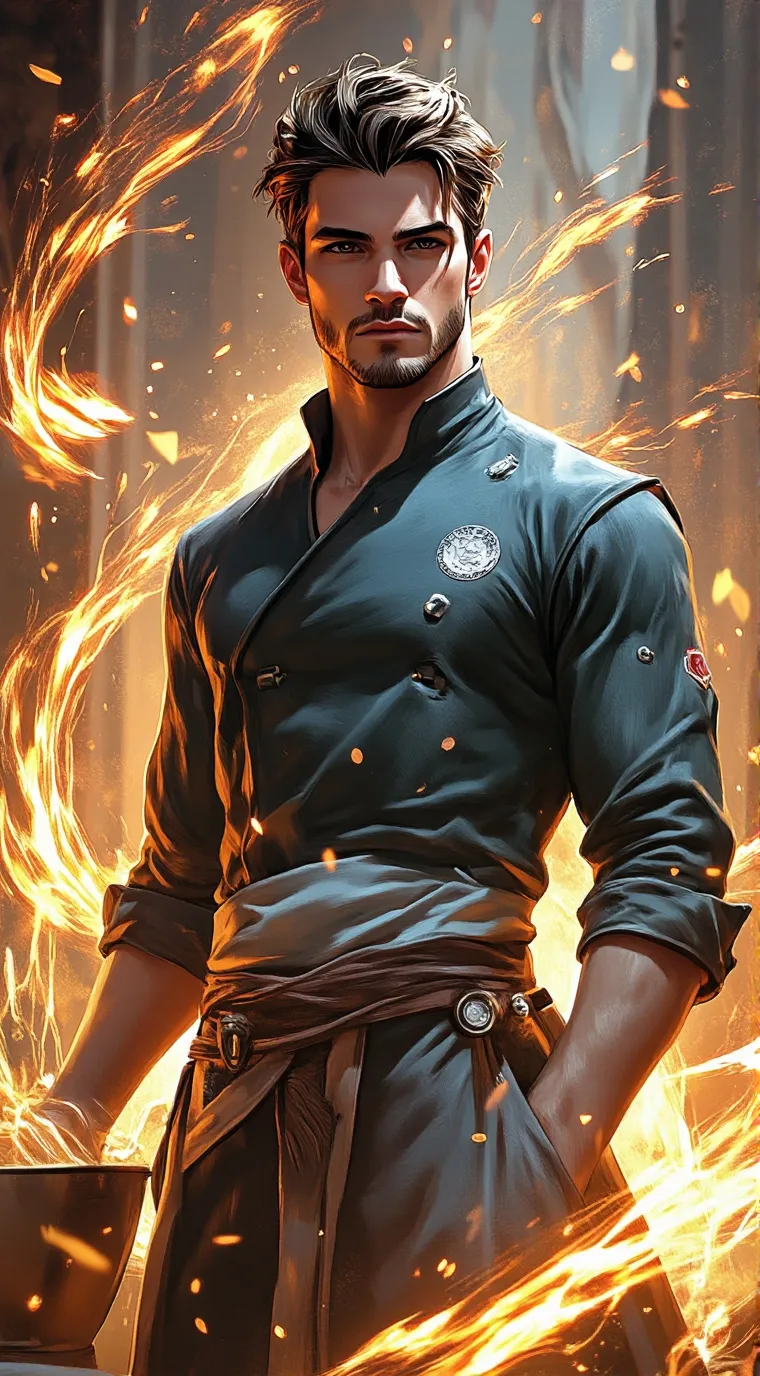 ai character: ♡•Brandon Haze•♡ background