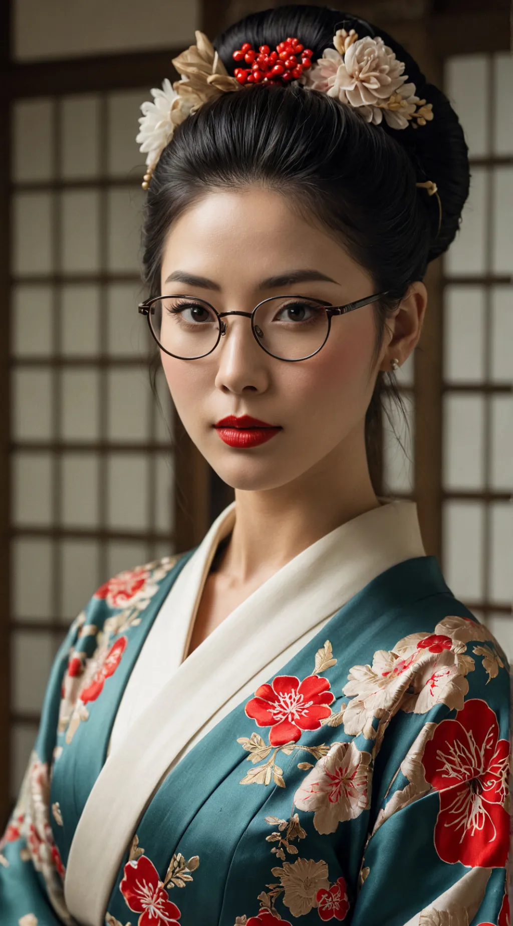 ai character: Geisha world  background