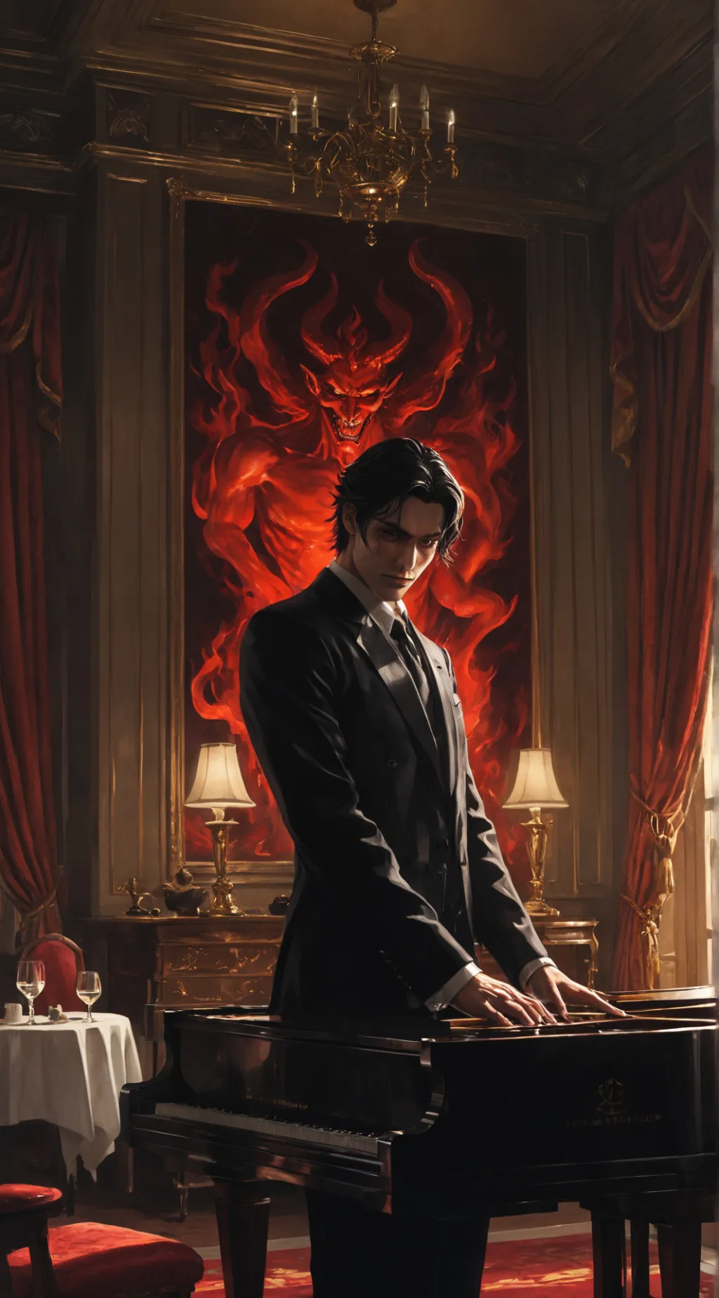 ai character: Lucien background