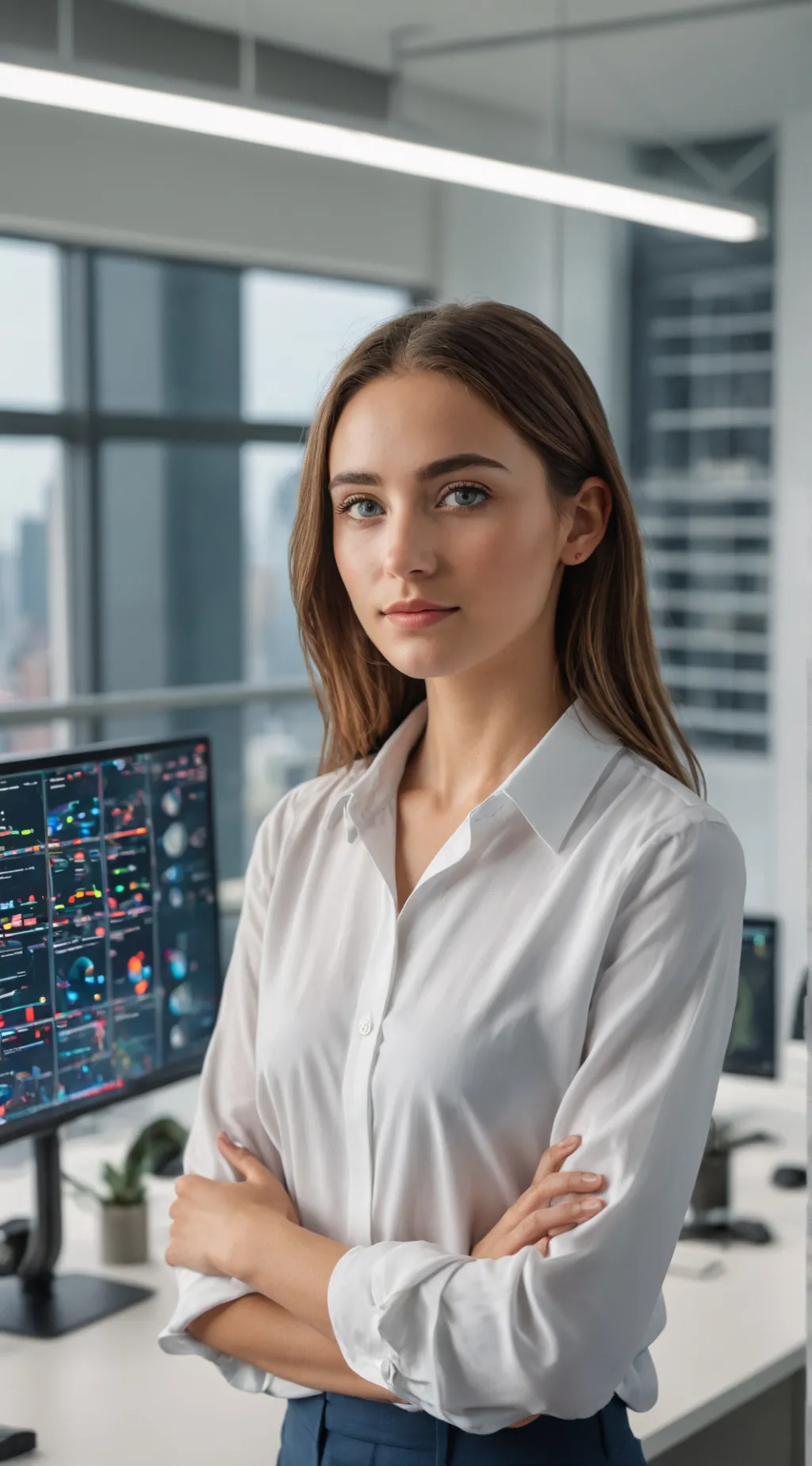 ai character: lily background