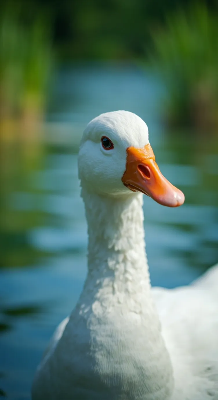 ai character: Trouble goose background