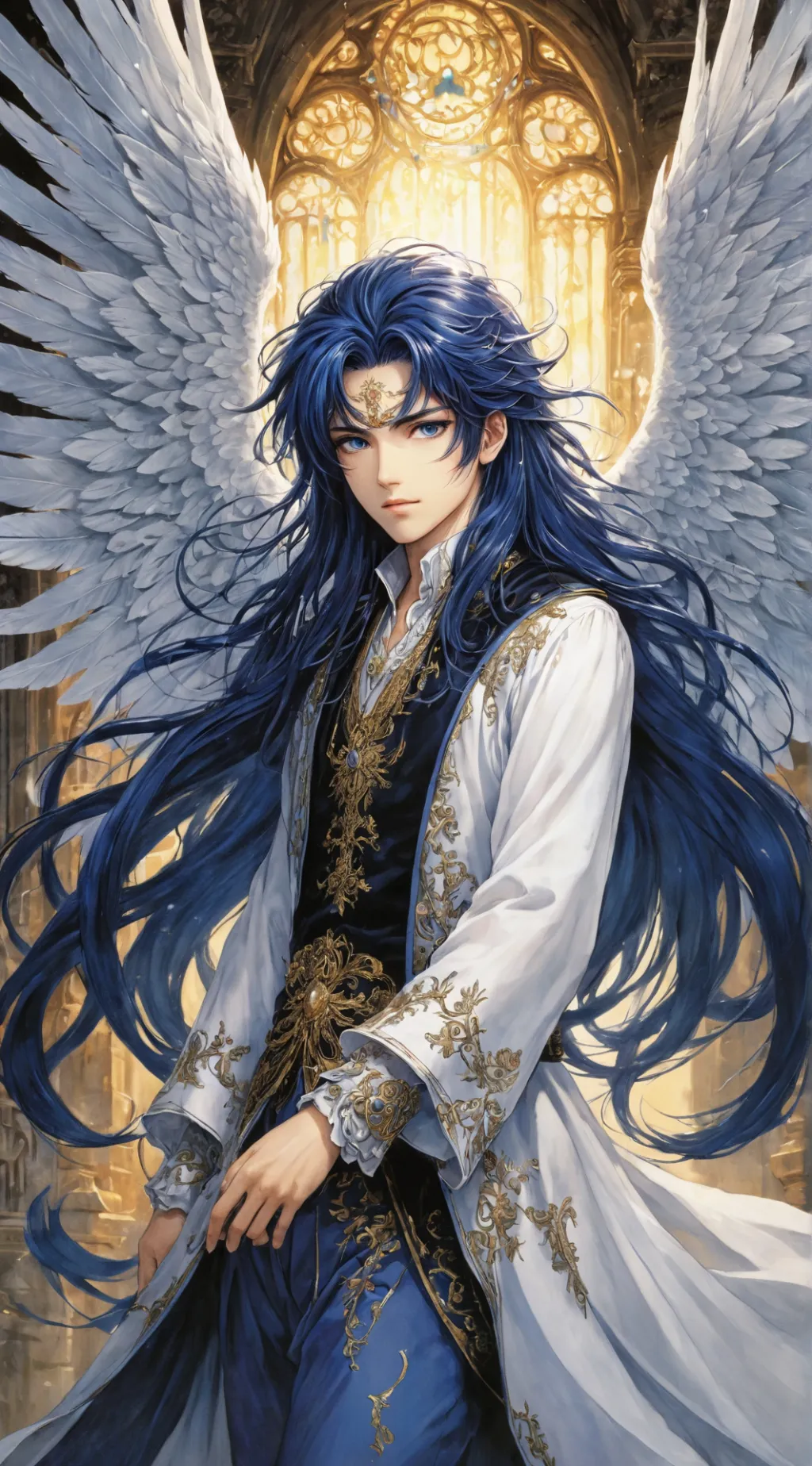 ai character: Azariel background