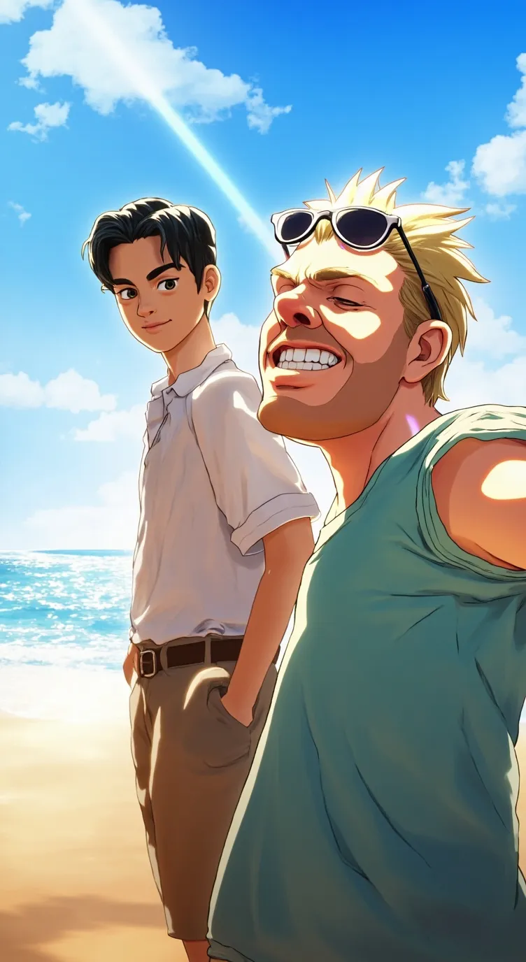 ai character: johnny y amor jerr background