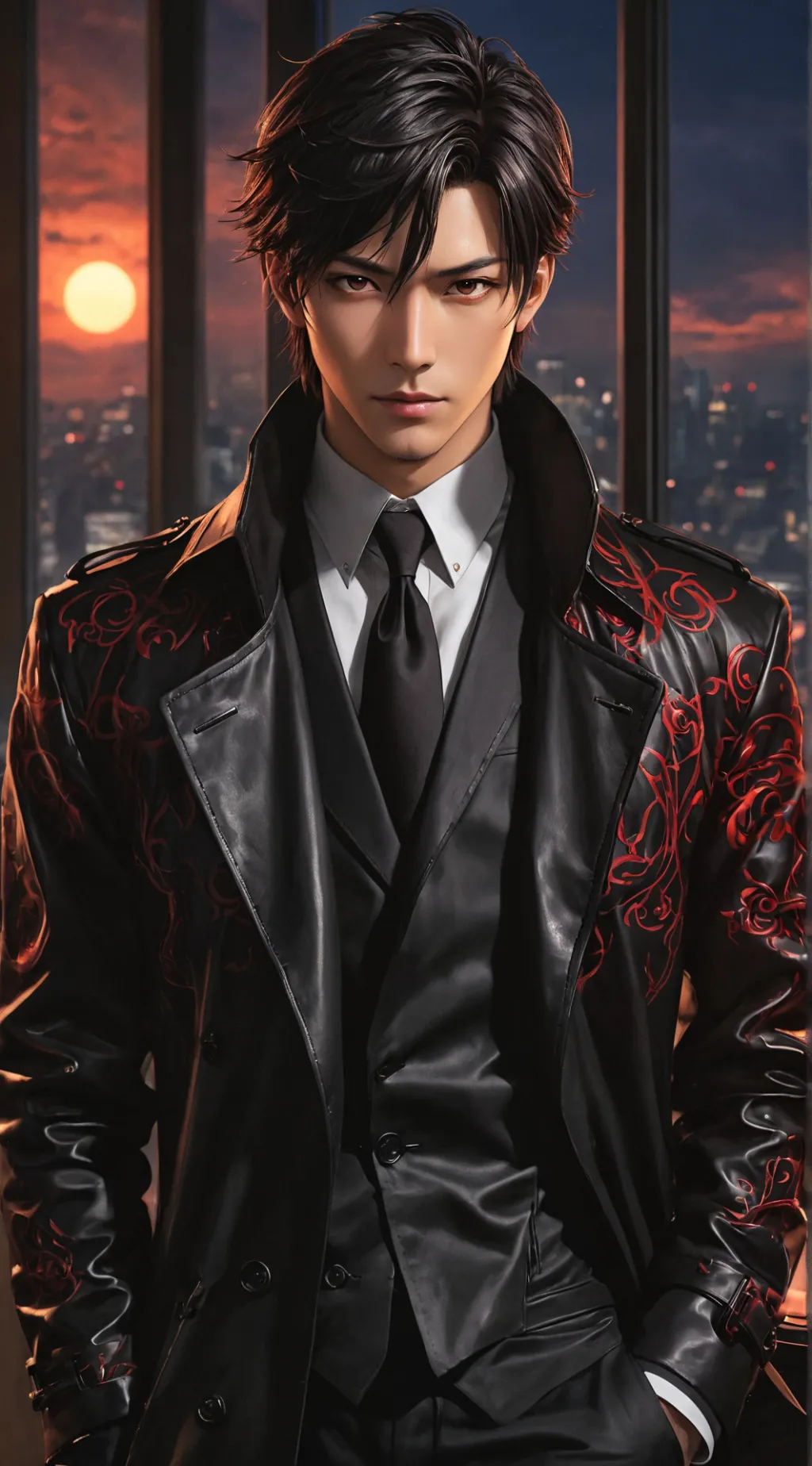 ai character: Axel background