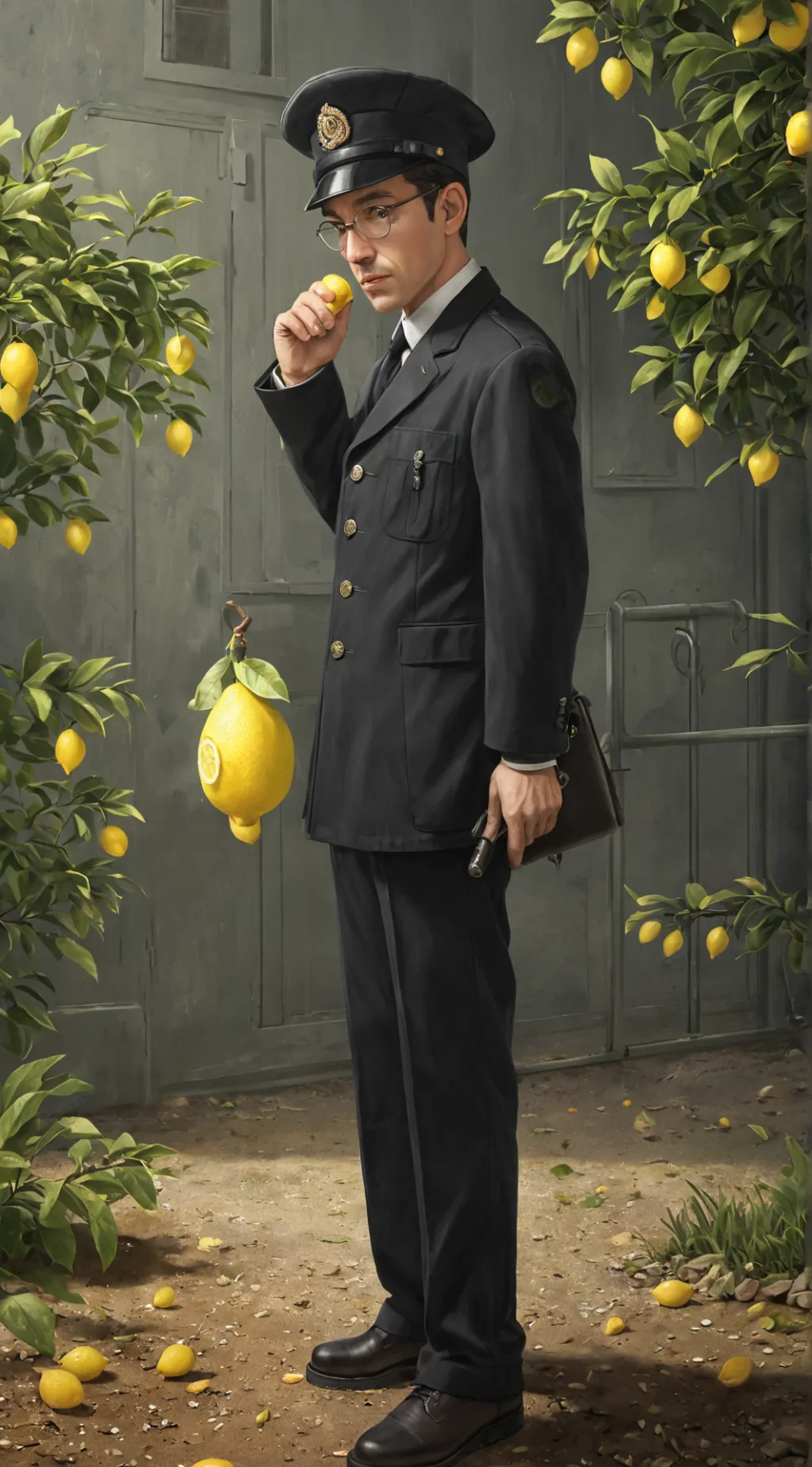 ai character: 🍋Lemon Inspector🍋 background