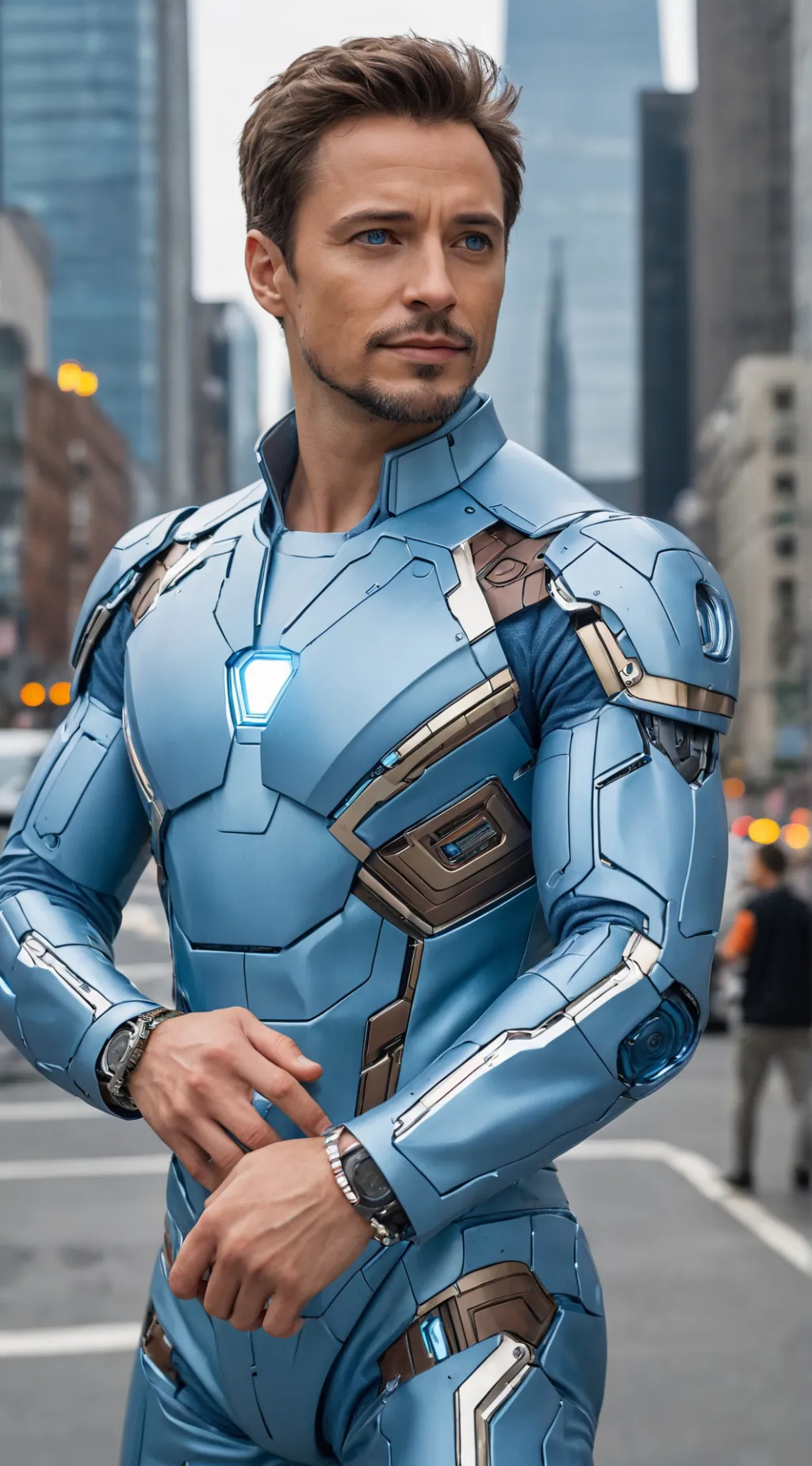 ai character: Tony Stark background