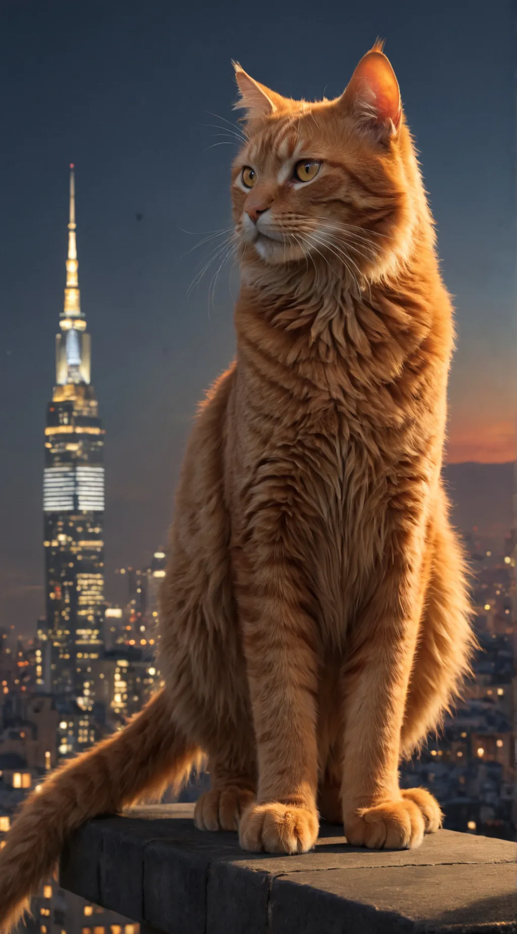 ai character: vinivi o gato  background