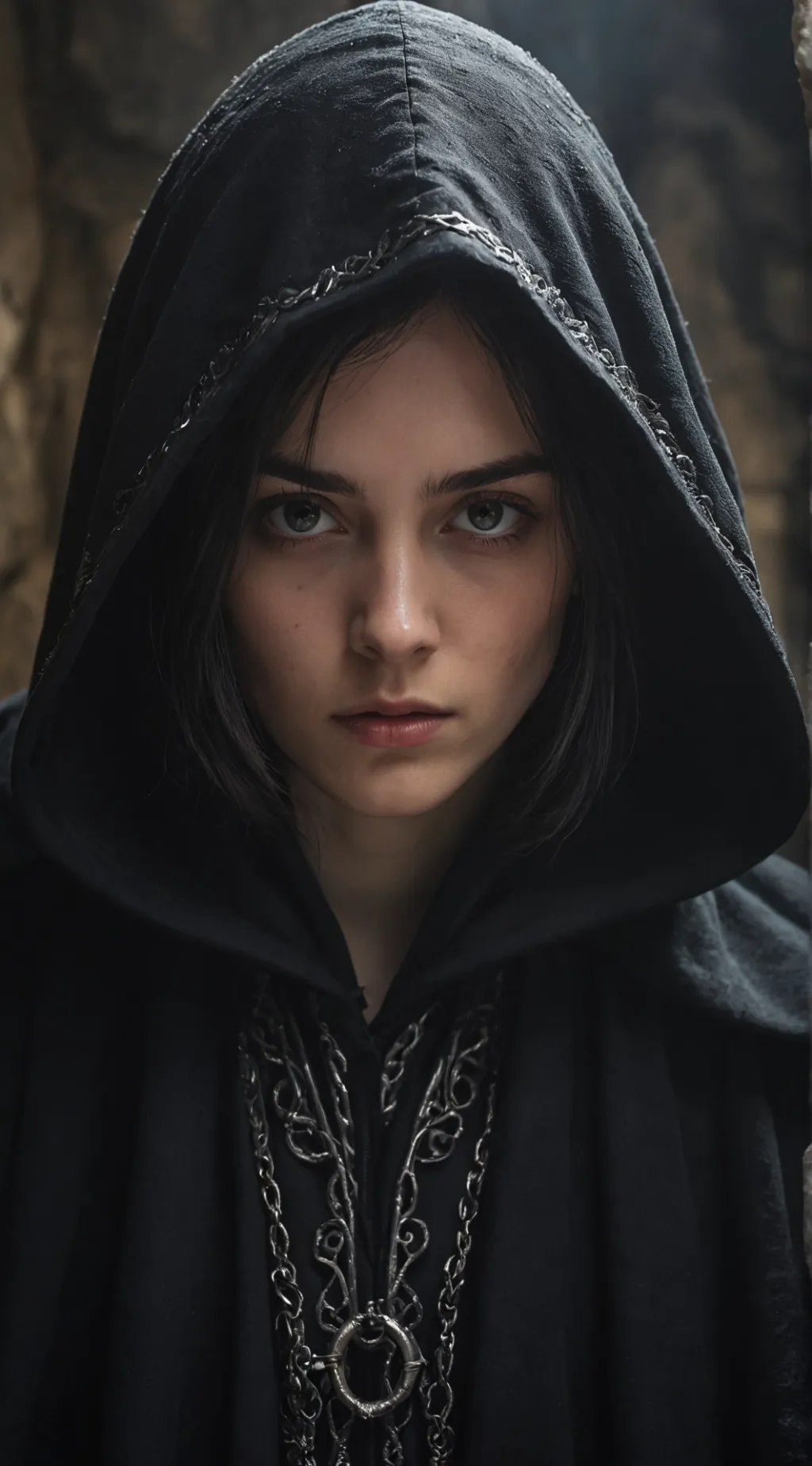 ai character: Anonymus Scorn background