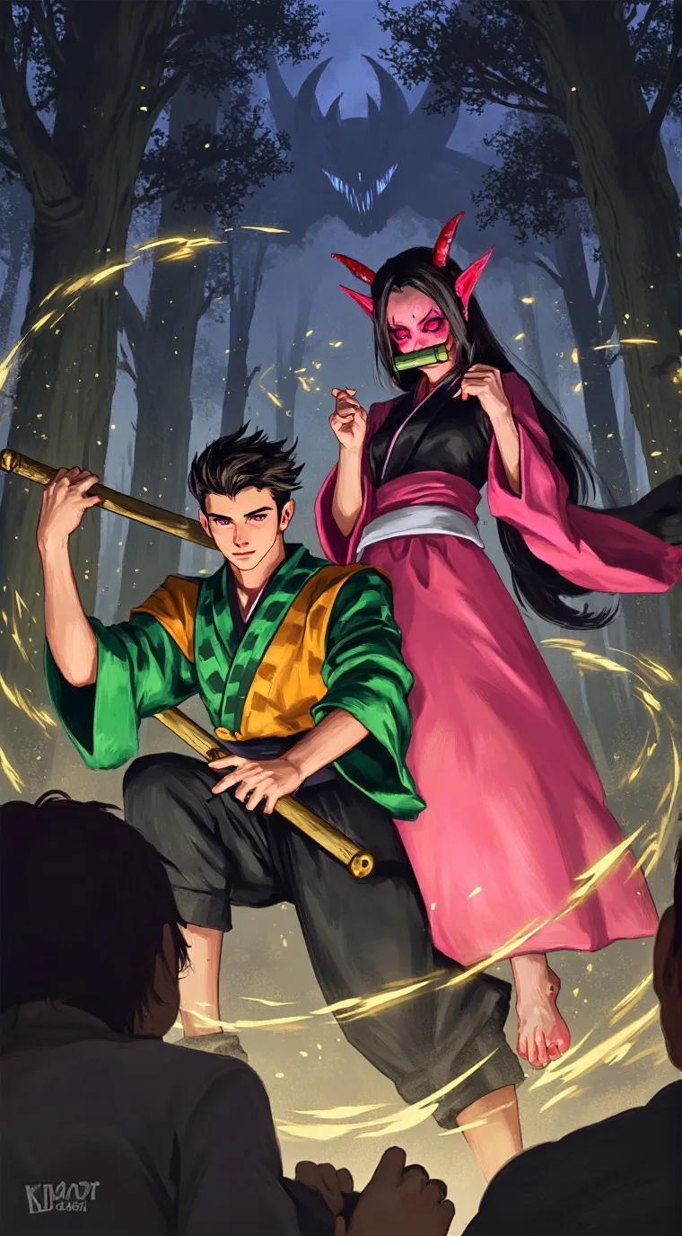 ai character: KNY background