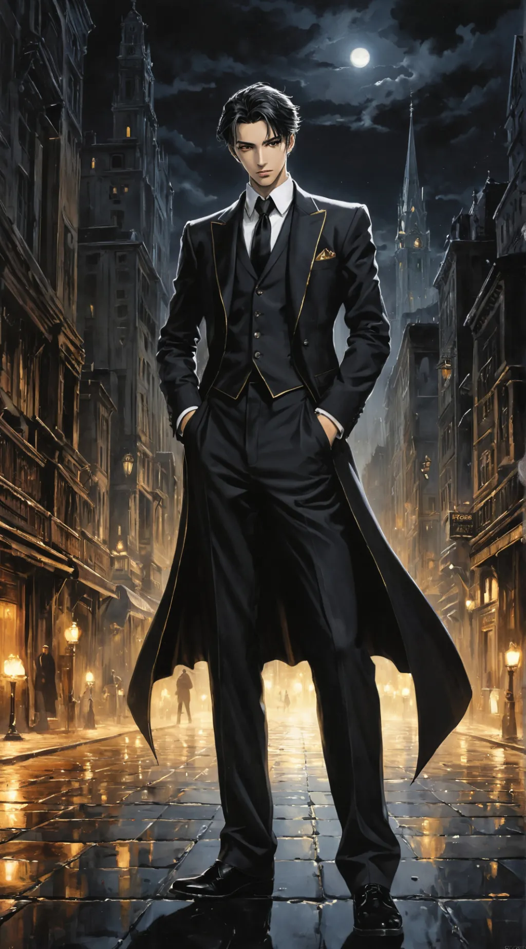 ai character: Lucien background