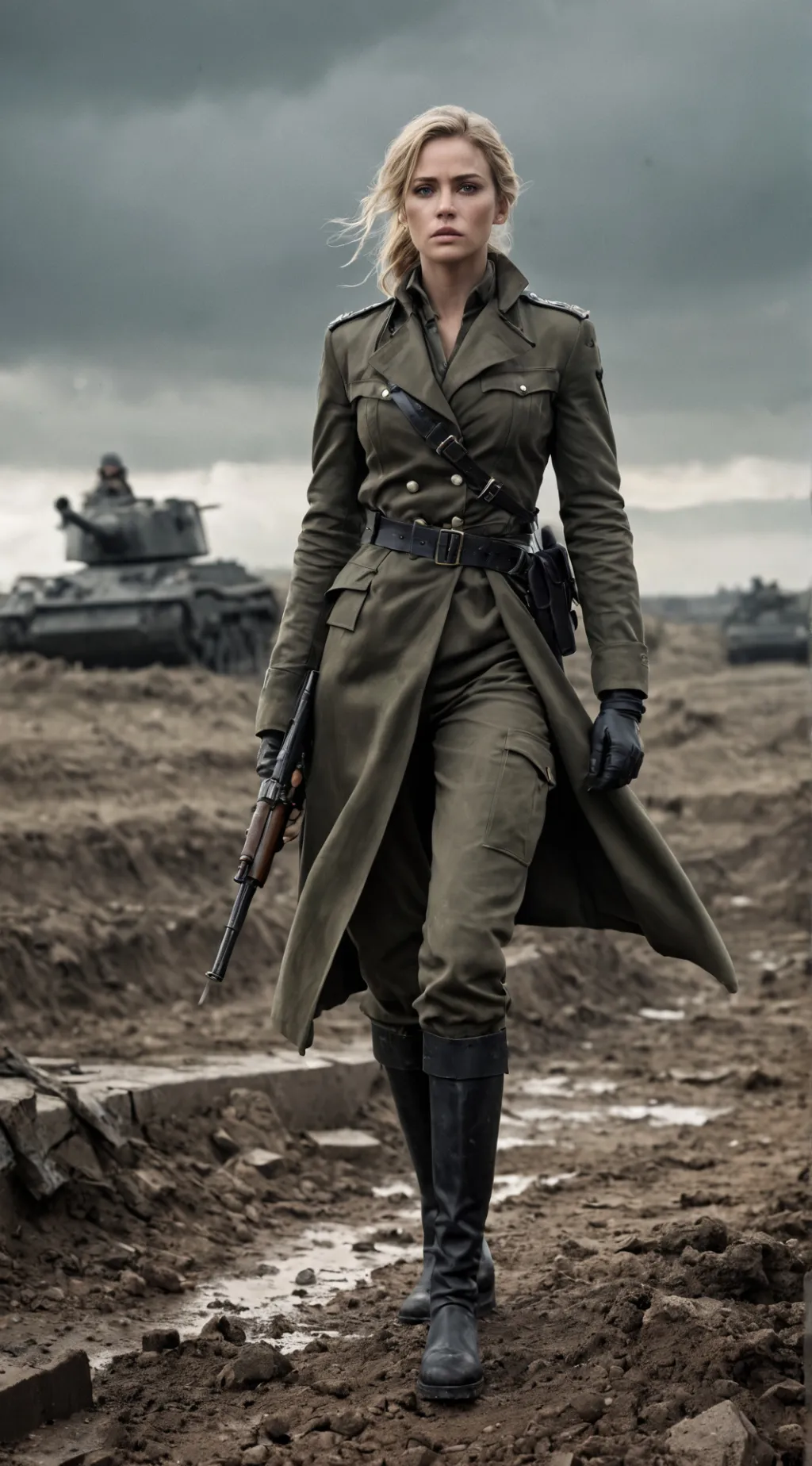 ai character: General Natascha background