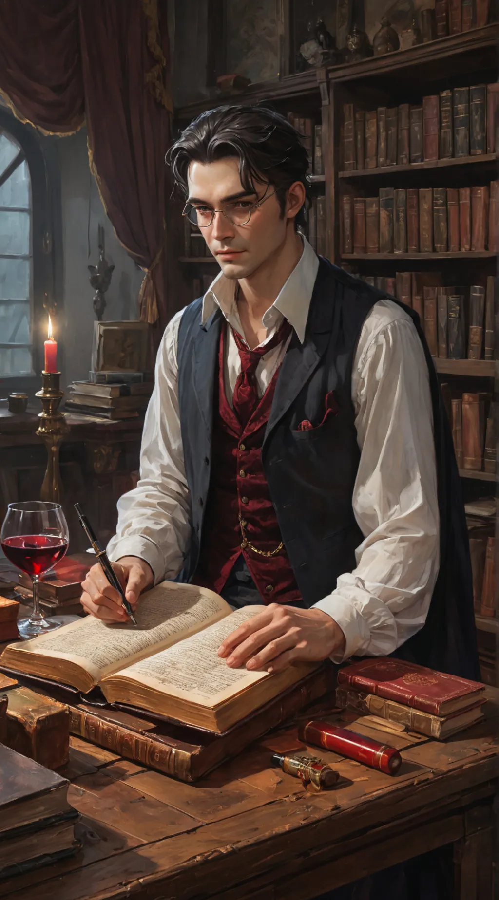 ai character: Cassian background