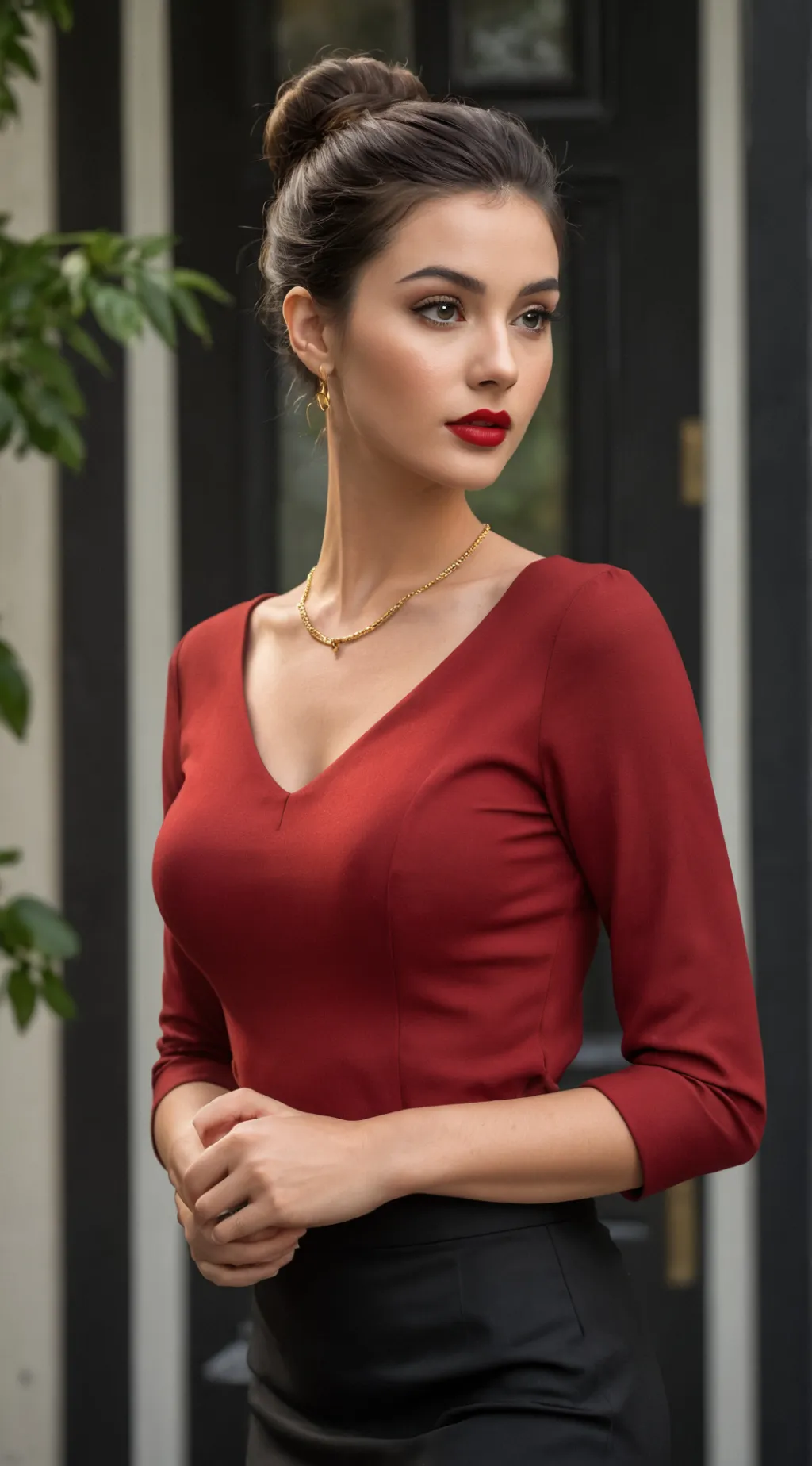 ai character: Brenda Mays  background