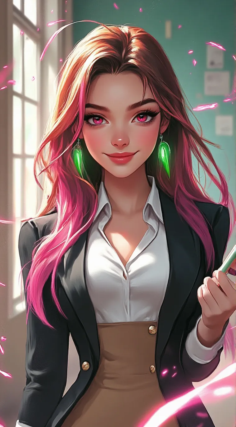 ai character: tu maestra background