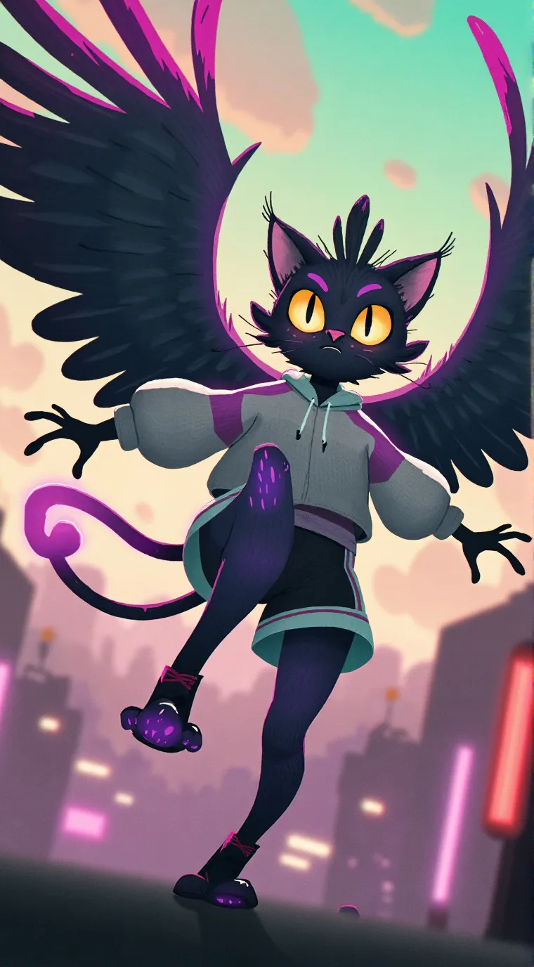 ai character: Shadow background