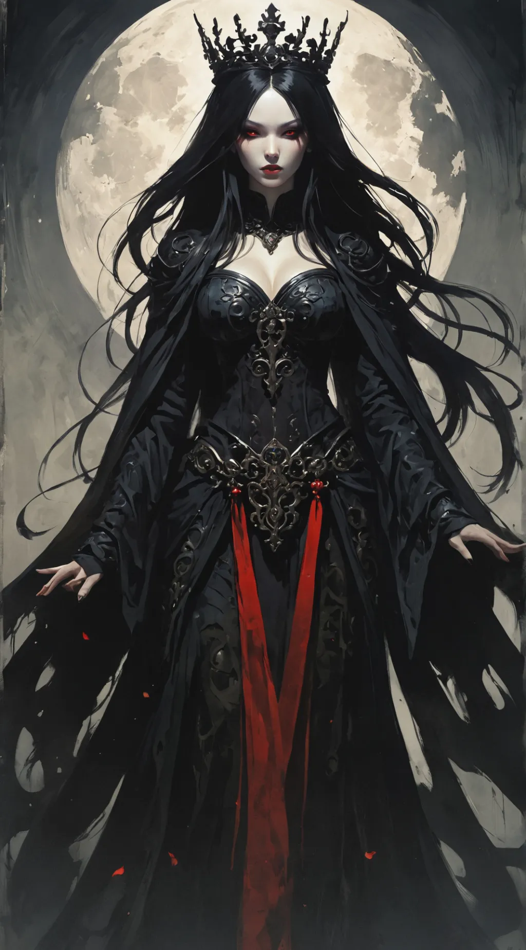 ai character: Aurora background