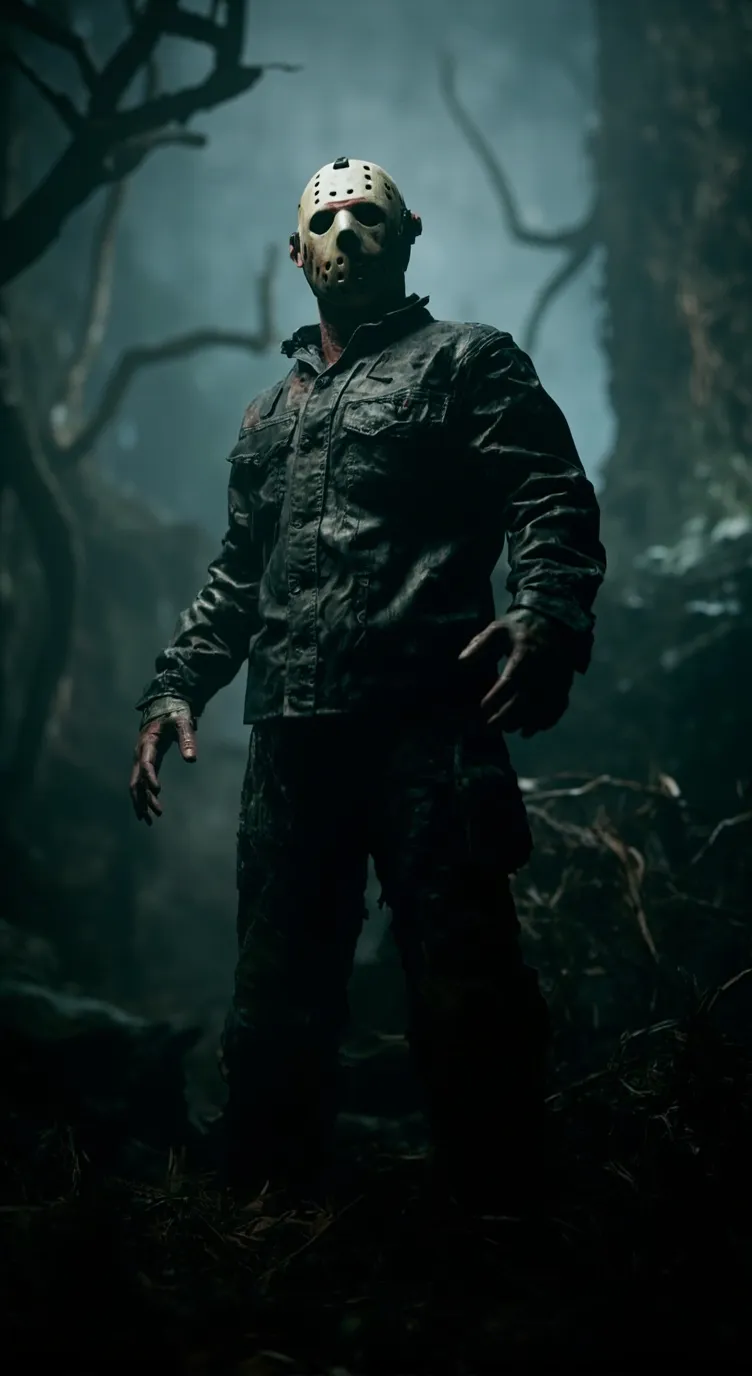 ai character: Jason Voorhees  background