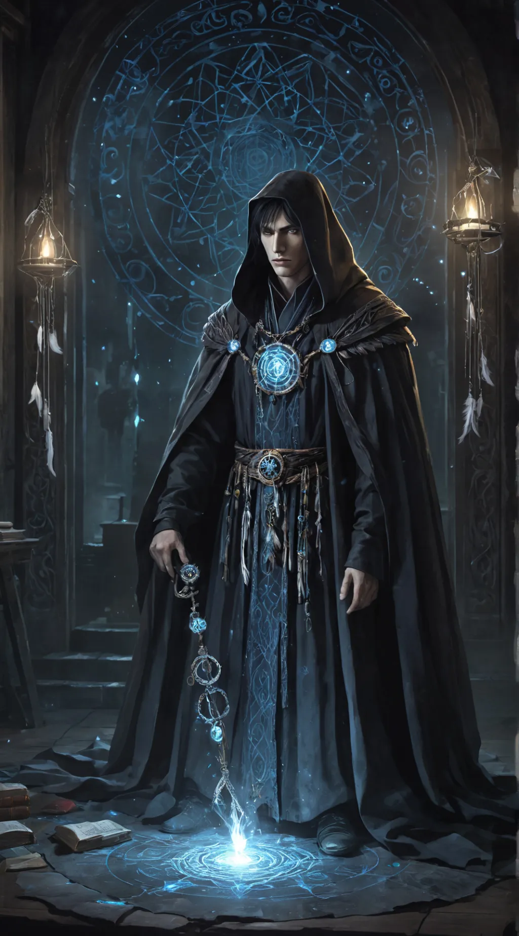 ai character: Nero background