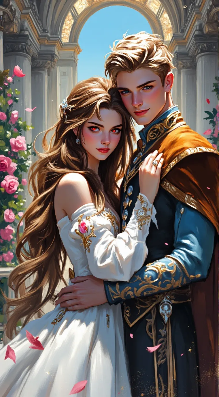 ai character: rose(the queen) background