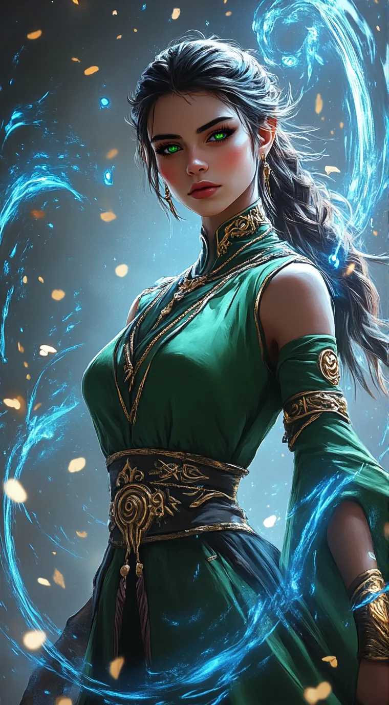 ai character: Victoria background