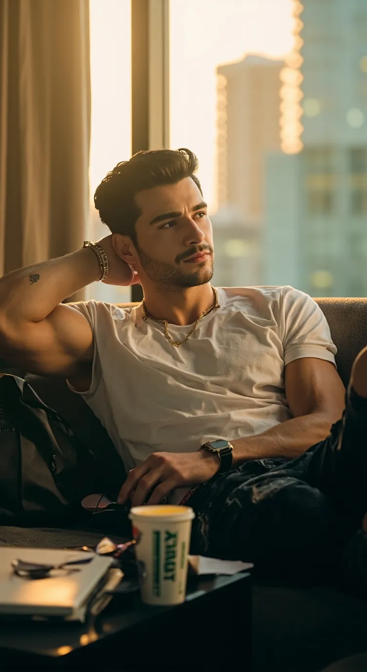 ai character: Ryder Gray background