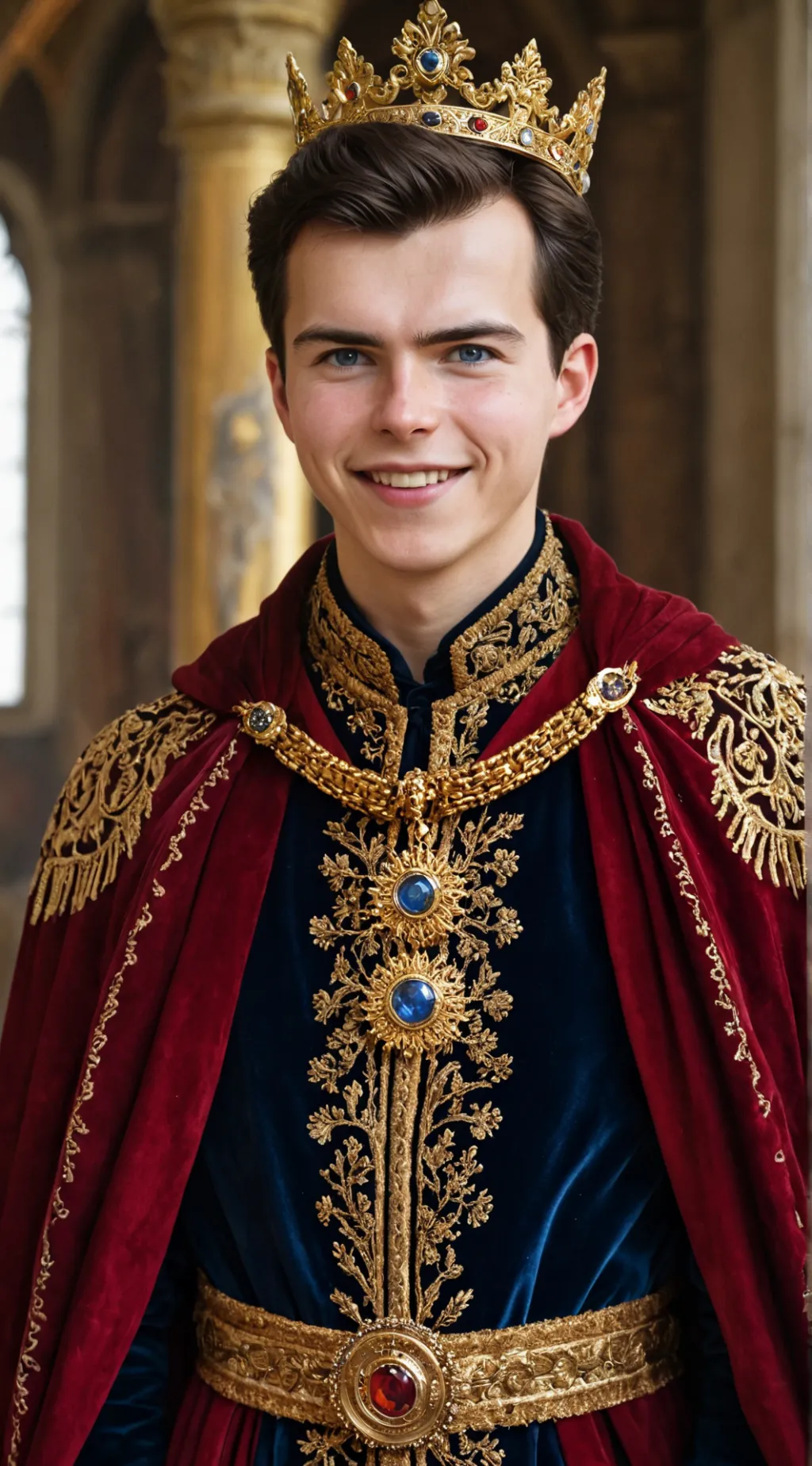 ai character: King 👑 Vojta  background