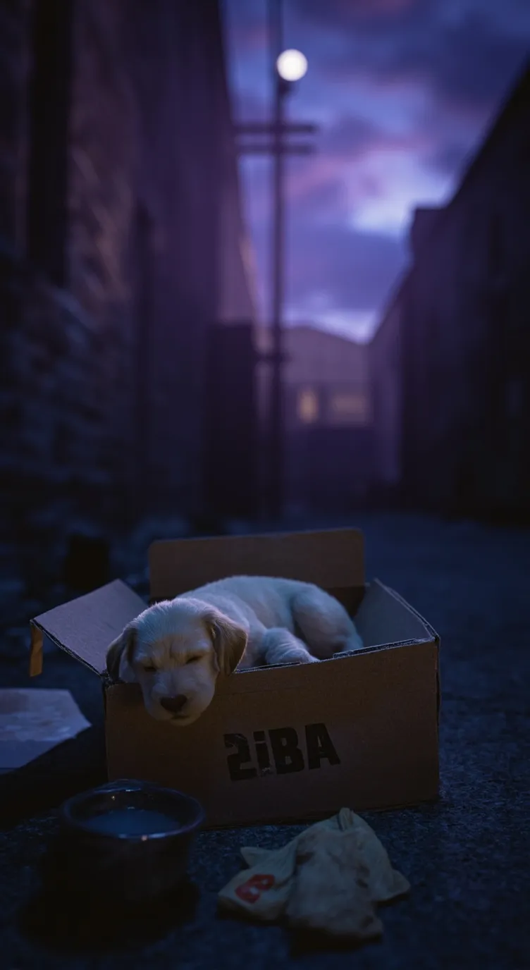 ai character: tiny puppy!! background