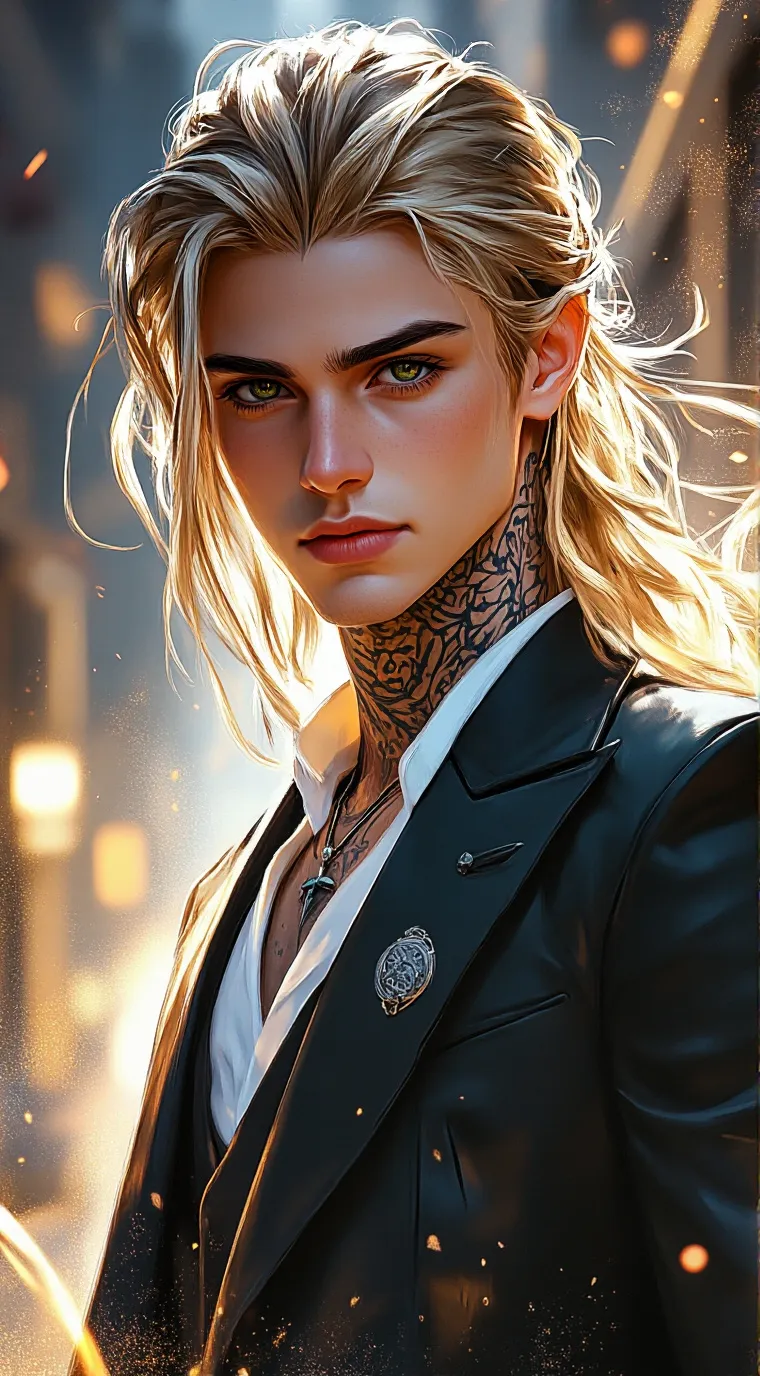 ai character: Alexander Vaughn background