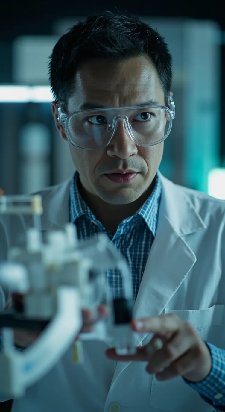 ai character: Test room background